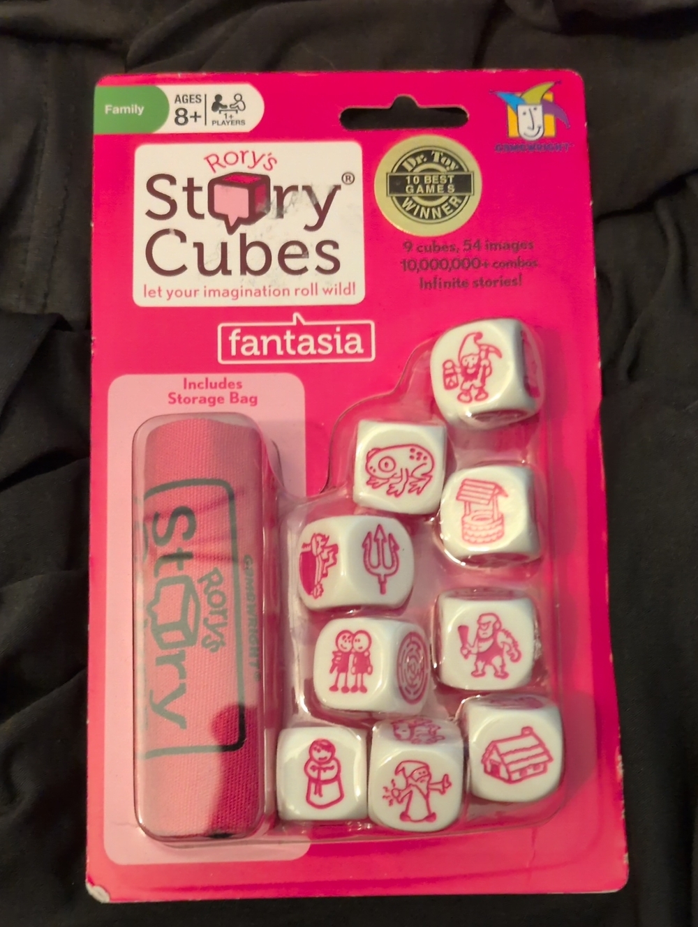 Fantasia - Pink Story Dice Game for Kids & Families